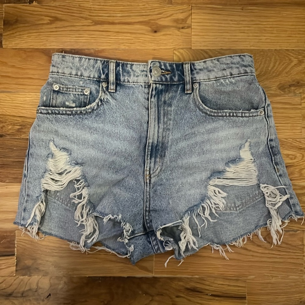 Zara denim shorts